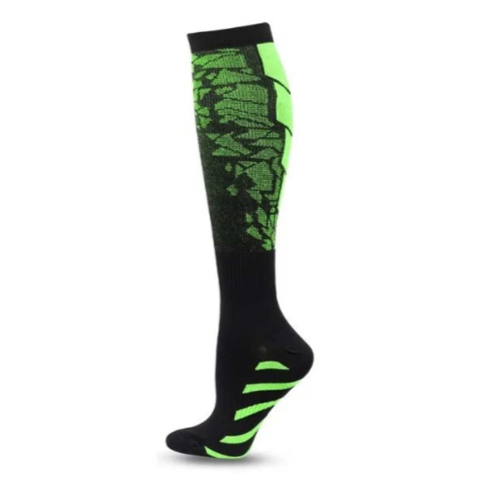 NEW Green High Snowboarding Socks Mens/Womens Large